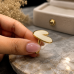 Enamel Heart Ring