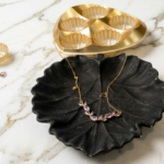 Tulip Crystal Cluster Necklace