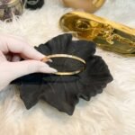 Crystal Channel-Set Golden Handcuff