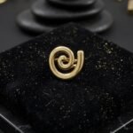 Golden Spiral Open Ring
