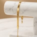 Double Herringbone Chain Bracelet