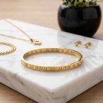 Roman Numeral Crystal Handcuff