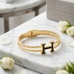 Double-Line H Logo Handcuff
