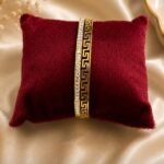 Greek Key Crystal Handcuff