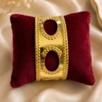Golden Oval Cuff