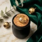 Golden Sunburst Pearl Statement Ring