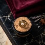 Golden Spiral Pearl Ring