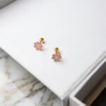 Flower-Shaped Stud Earrings