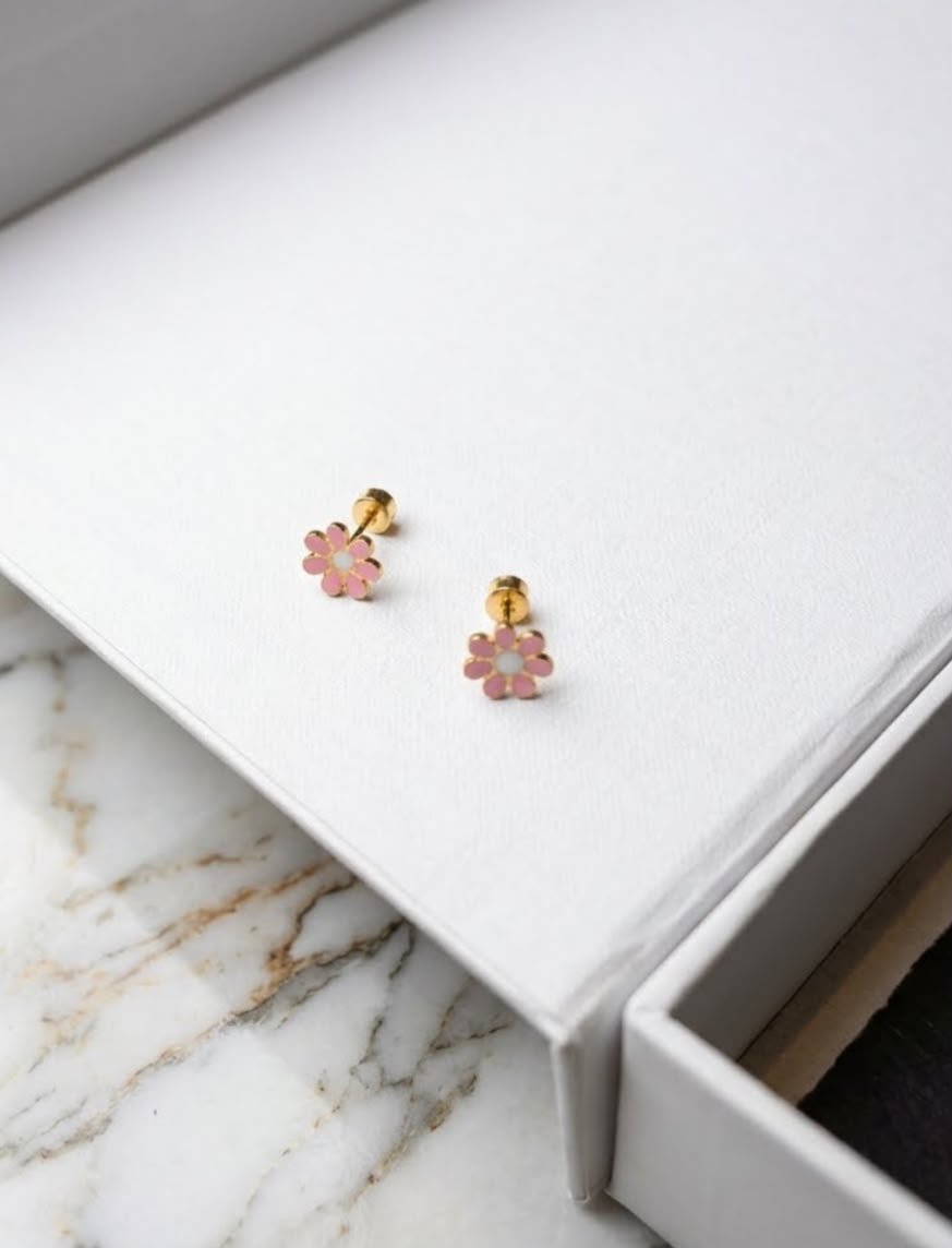 WhatsApp Image 2026-08-07 at 7.33.12 AM Flower-Shaped Stud Earrings - Image 1